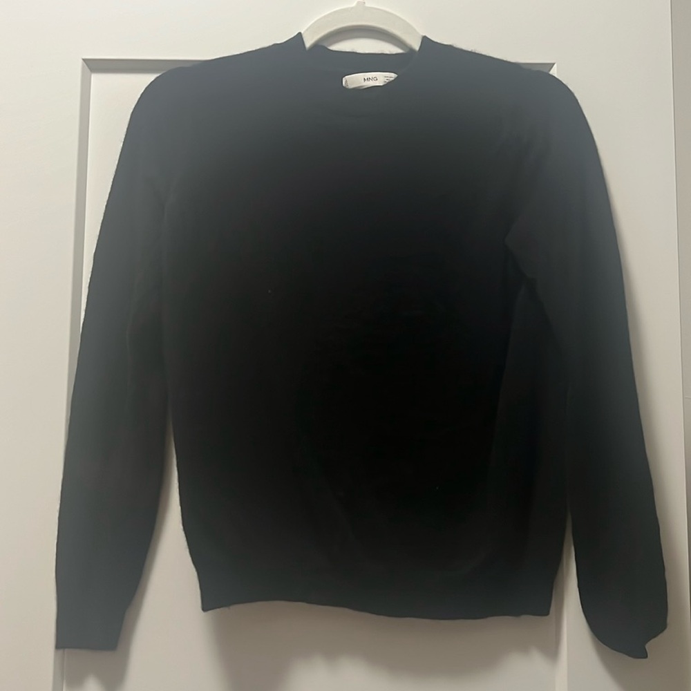 Mango - fine knit round neck sweater